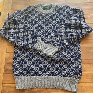 London New York 100% Wool Made in England Men’s Sweater, XL